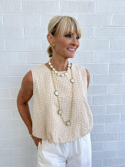 Leah Top- Natural