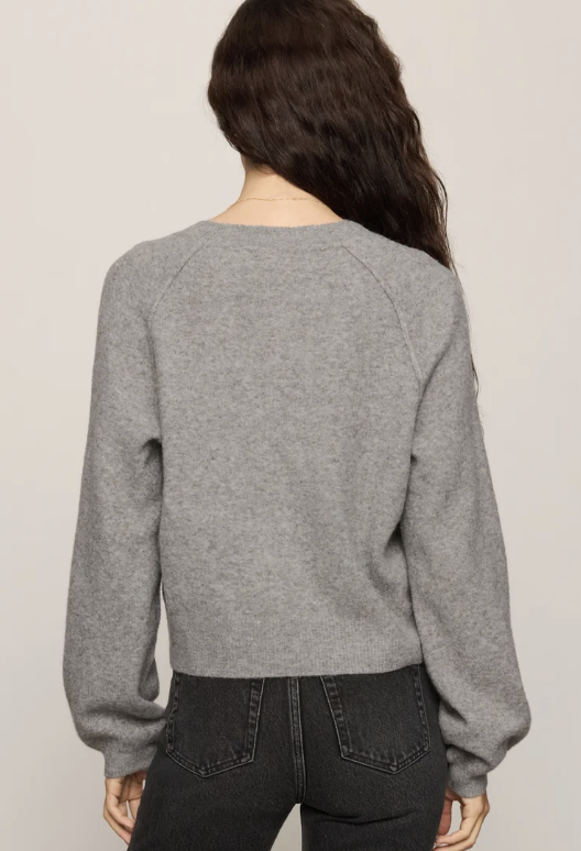 Westmont Henley Sweater-Grey