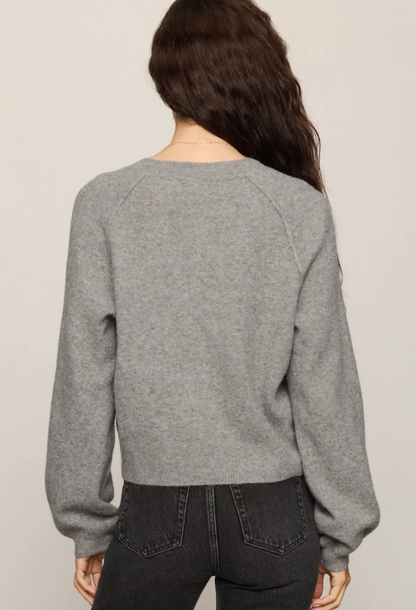 Westmont Henley Sweater-Grey