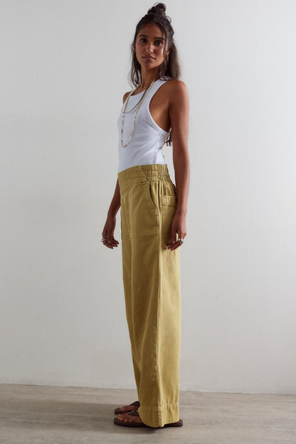 Breezy Denim Pull On-Antelope