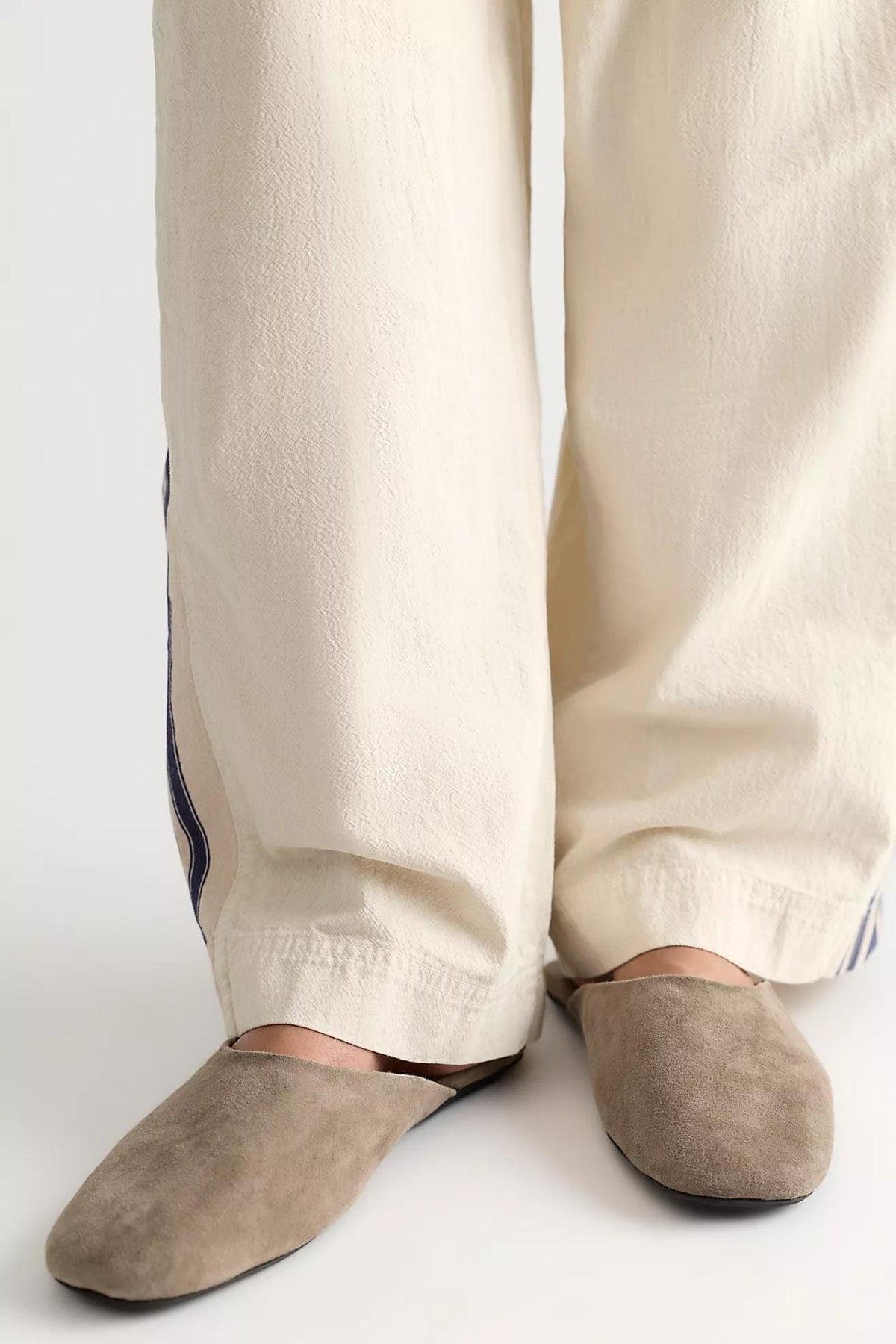 FP House Tour Mule-Grey Suede