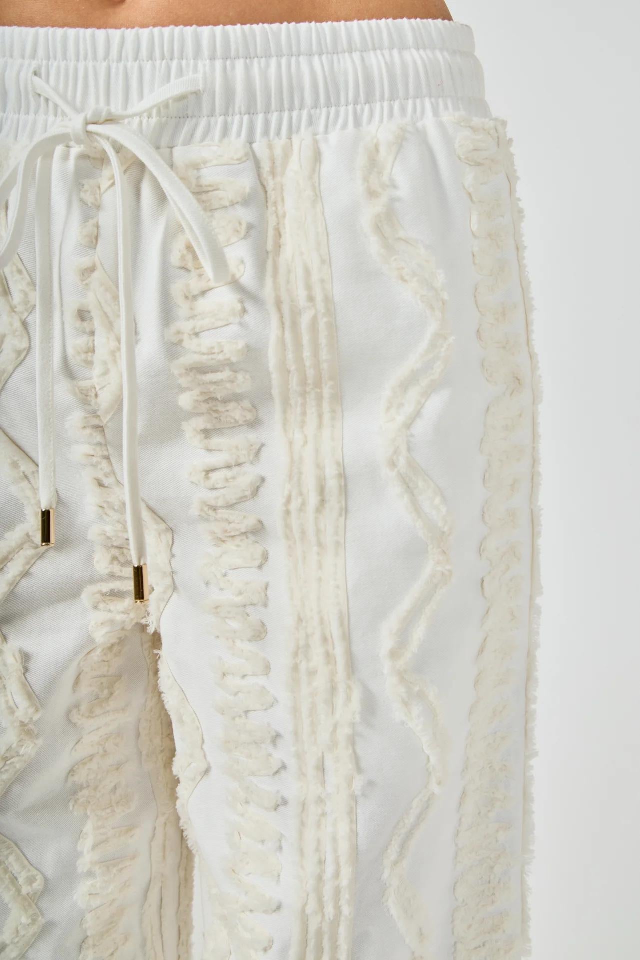 Embroidered Relaxed Pants