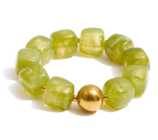 Kristalize Ryan Bracelet- Green