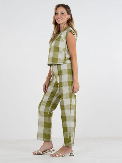 Ruby Tank- Gingham