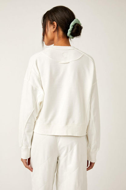 Intercept Pullover-White