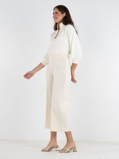 Emily McCarthy Cropped Piper Pant-Luna