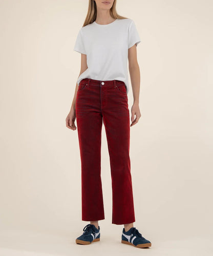 KUT Kelsey Denim- Red Velvet
