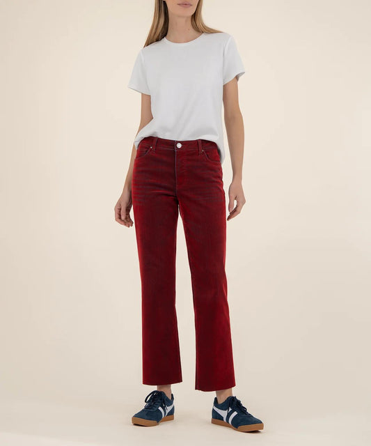 KUT Kelsey Denim- Red Velvet