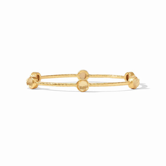 Milano Luxe Bangle-Iridescent Champagne Medium
