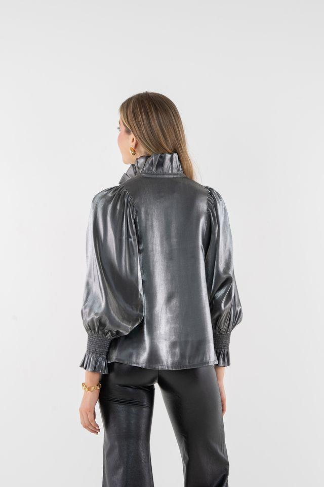 Emily McCarthy Charlotte Top-Blk Tie