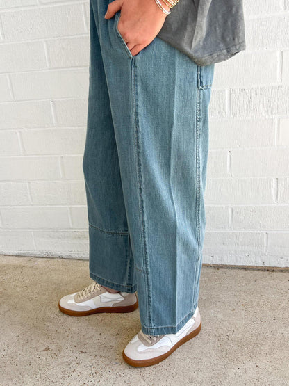 Ivy Jane Pull On Barrel Pants