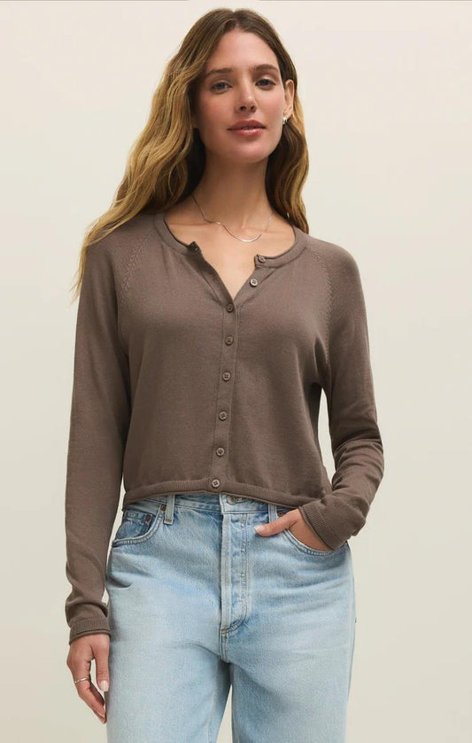 Perfect Layer Cardi- Taupe