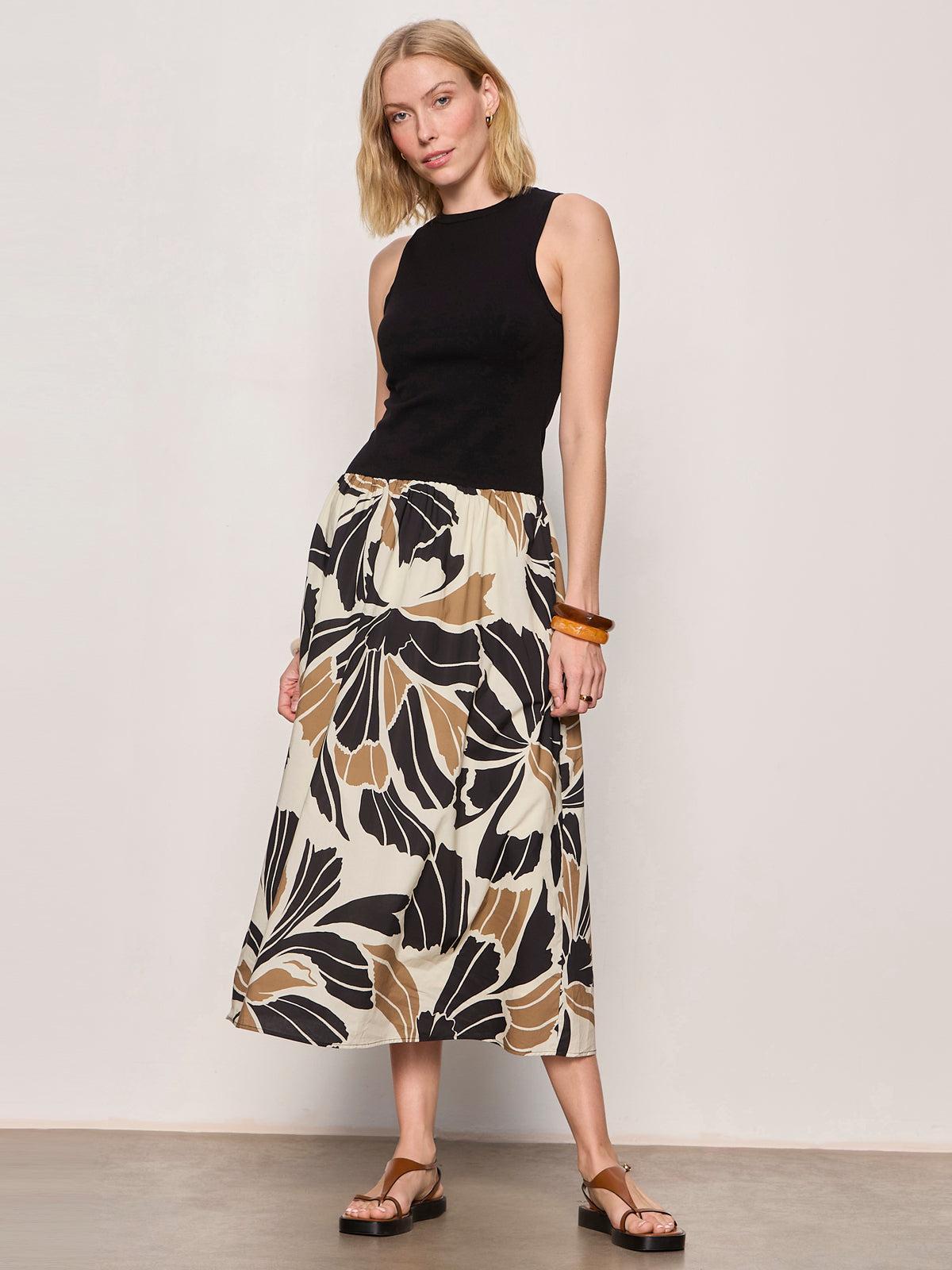 Sandbar Mixed Media Dress