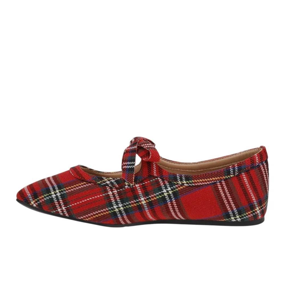 Layover Flat- Tartan