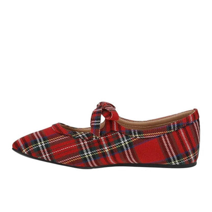 Layover Flat- Tartan