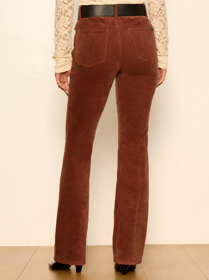 Play Date Corduroy Bootcut- Burnt Cocoa