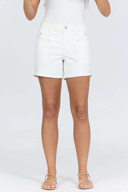 Julian White Denim Short