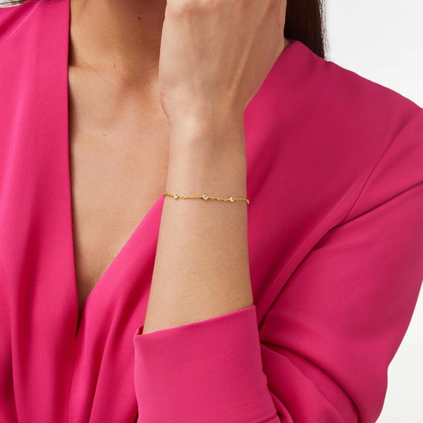 Celeste Delicate Brac-Cubic Zirconia