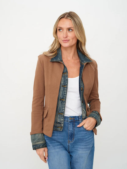 Clarissa Jacket- Tobacco