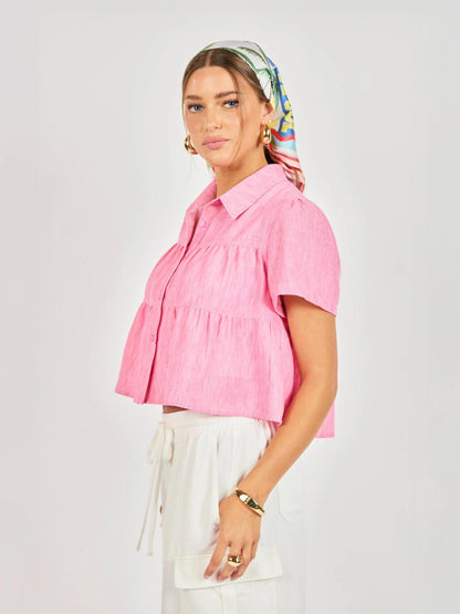 By the Sea Tiered Shirt