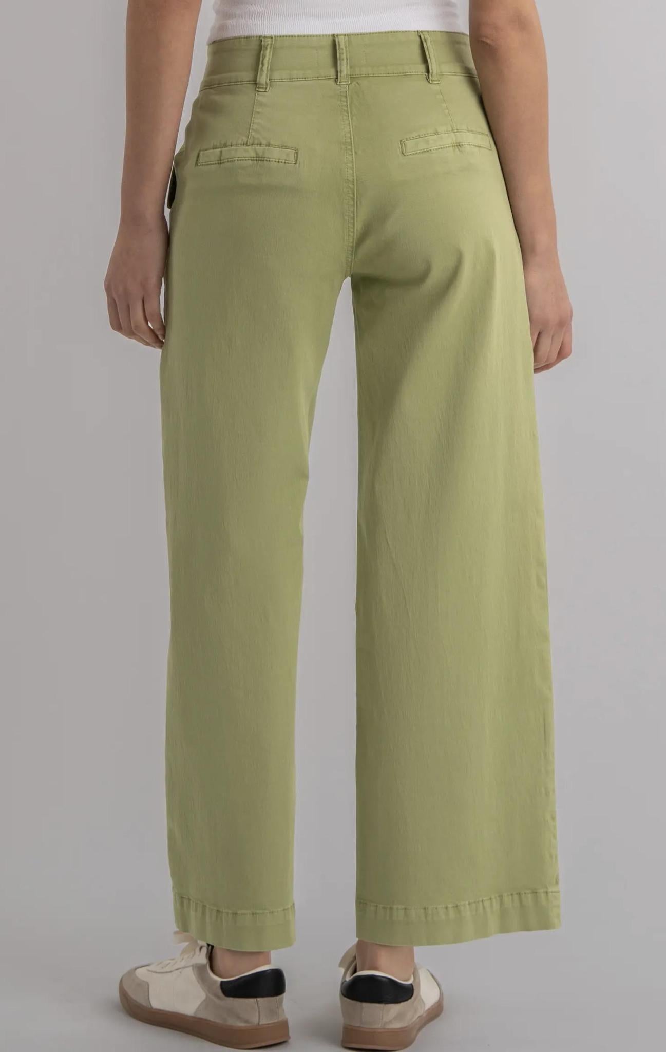 KUT Charlotte Denim-Green Tea