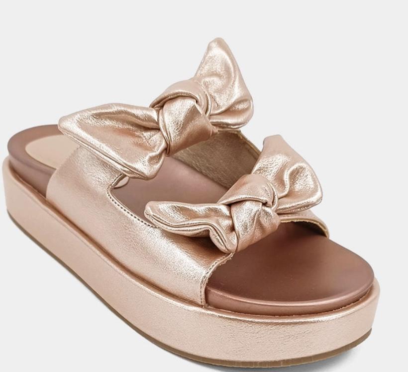 Kiki Rose Gold Sandal