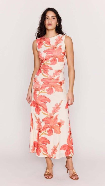 Isla Mesh Midi Dress