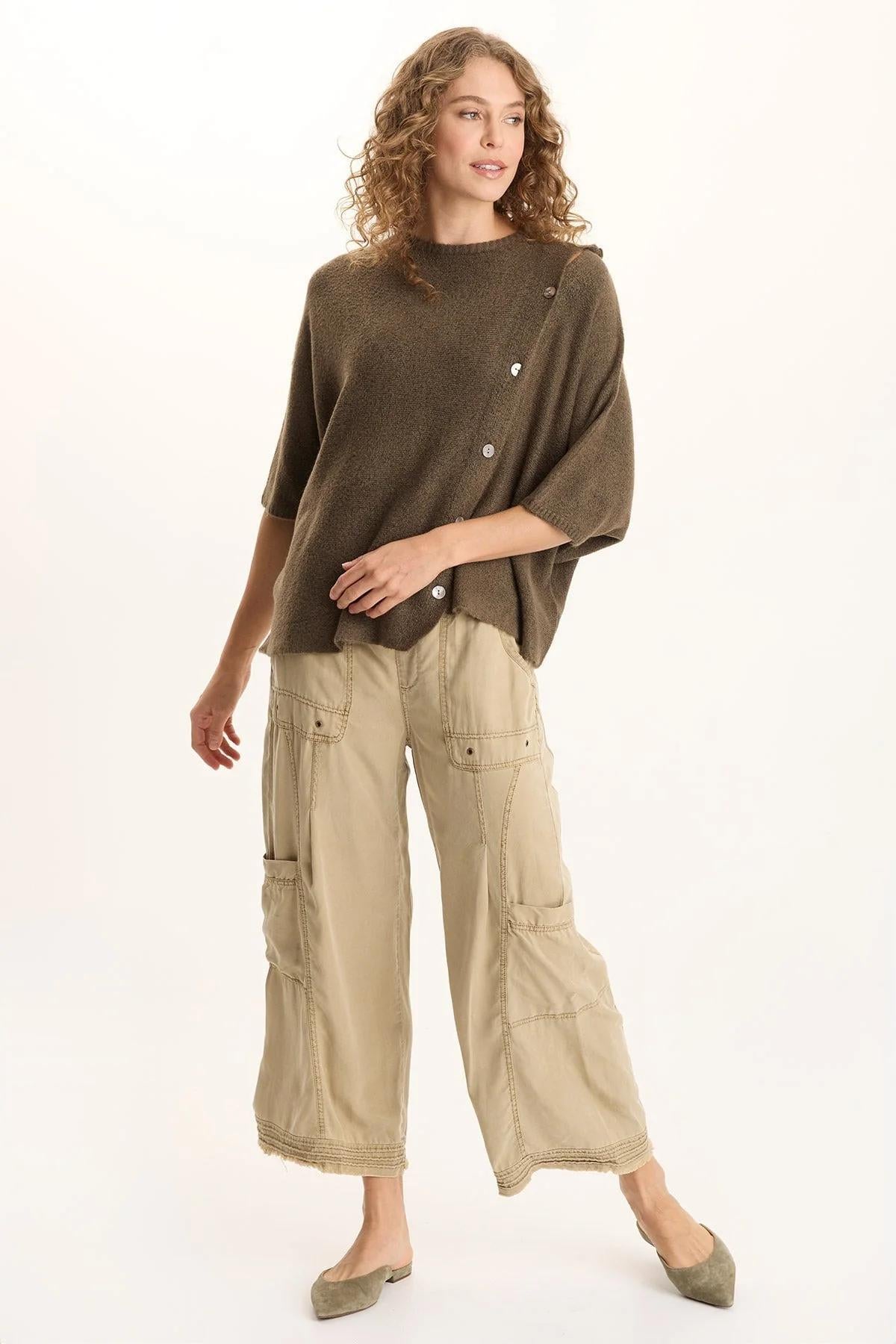 Osiris Poncho- Brown