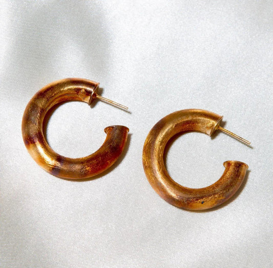 Sheila Fajl- Small Chantal Hoops- Antique