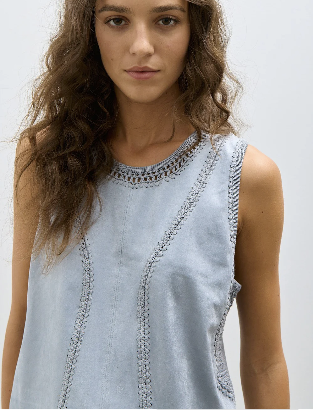 Melissa Nepton Quinn Top- Blue