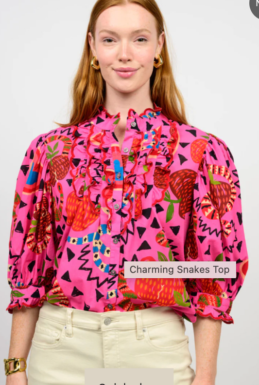 Charming Snakes Top
