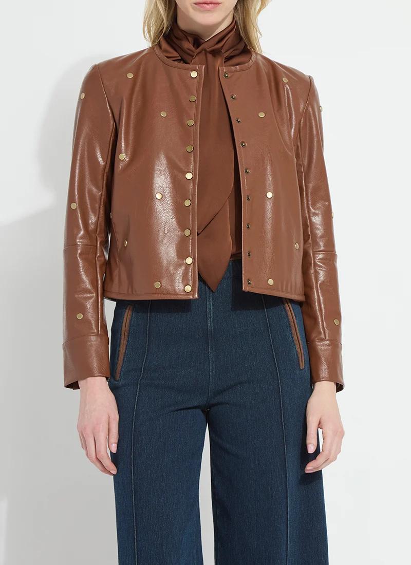 Lysse Luanne Studded Vegan Jacket