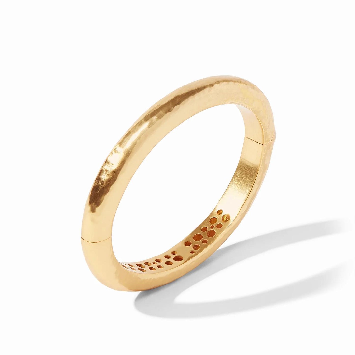 Catalina Hinge Bangle Gold-O/S