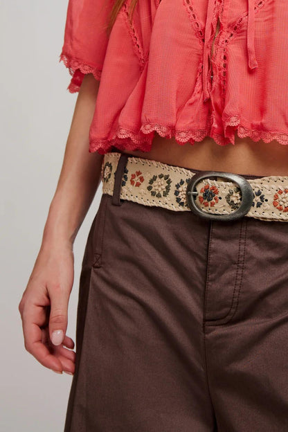 Free People Indigo Dreaming Belt
