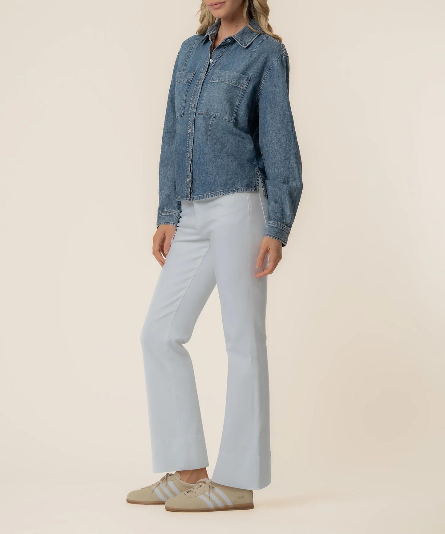 KUT Harley Denim Top