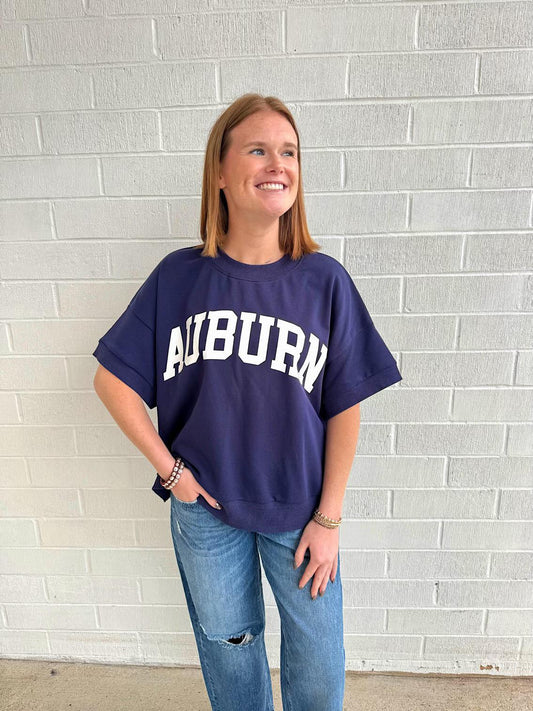 Auburn Sweatshirt- Navy