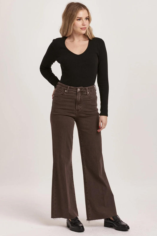 Dear John Fiona Denim- Mocha Brown