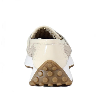 Koi Cream Patent Shoe