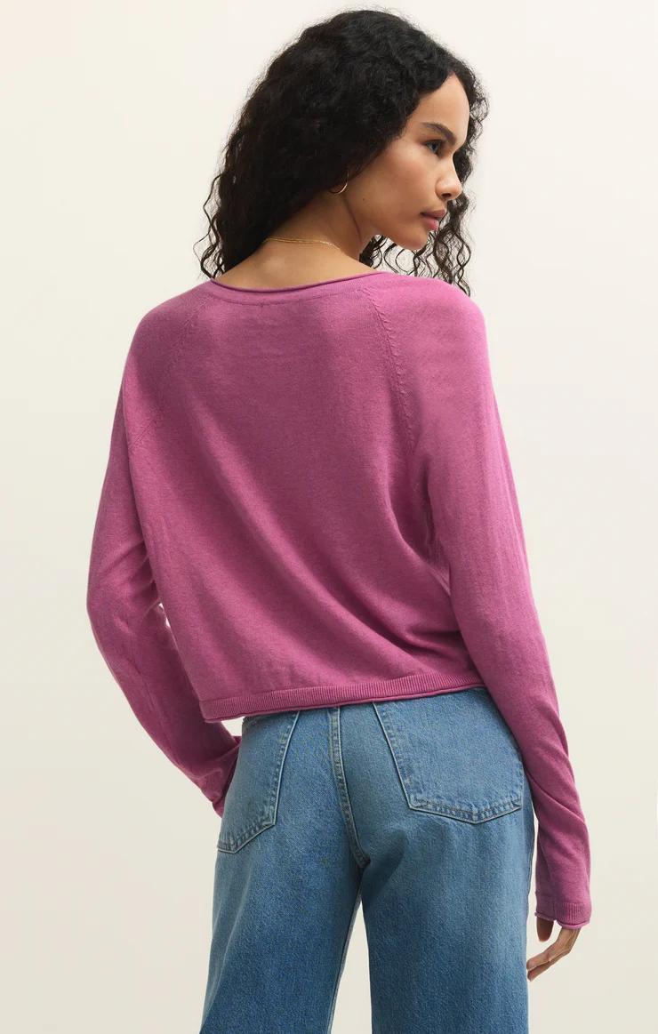 Perfect Layered Cardi- Spanish Rose