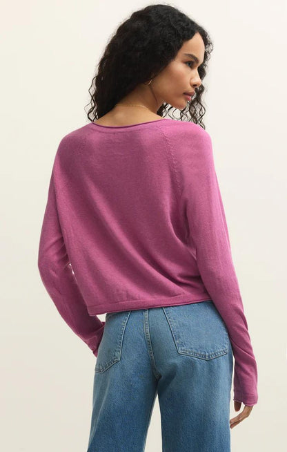 Perfect Layered Cardi- Spanish Rose