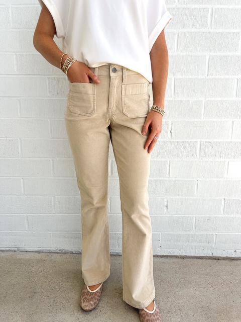 Corduroy Crop Pant