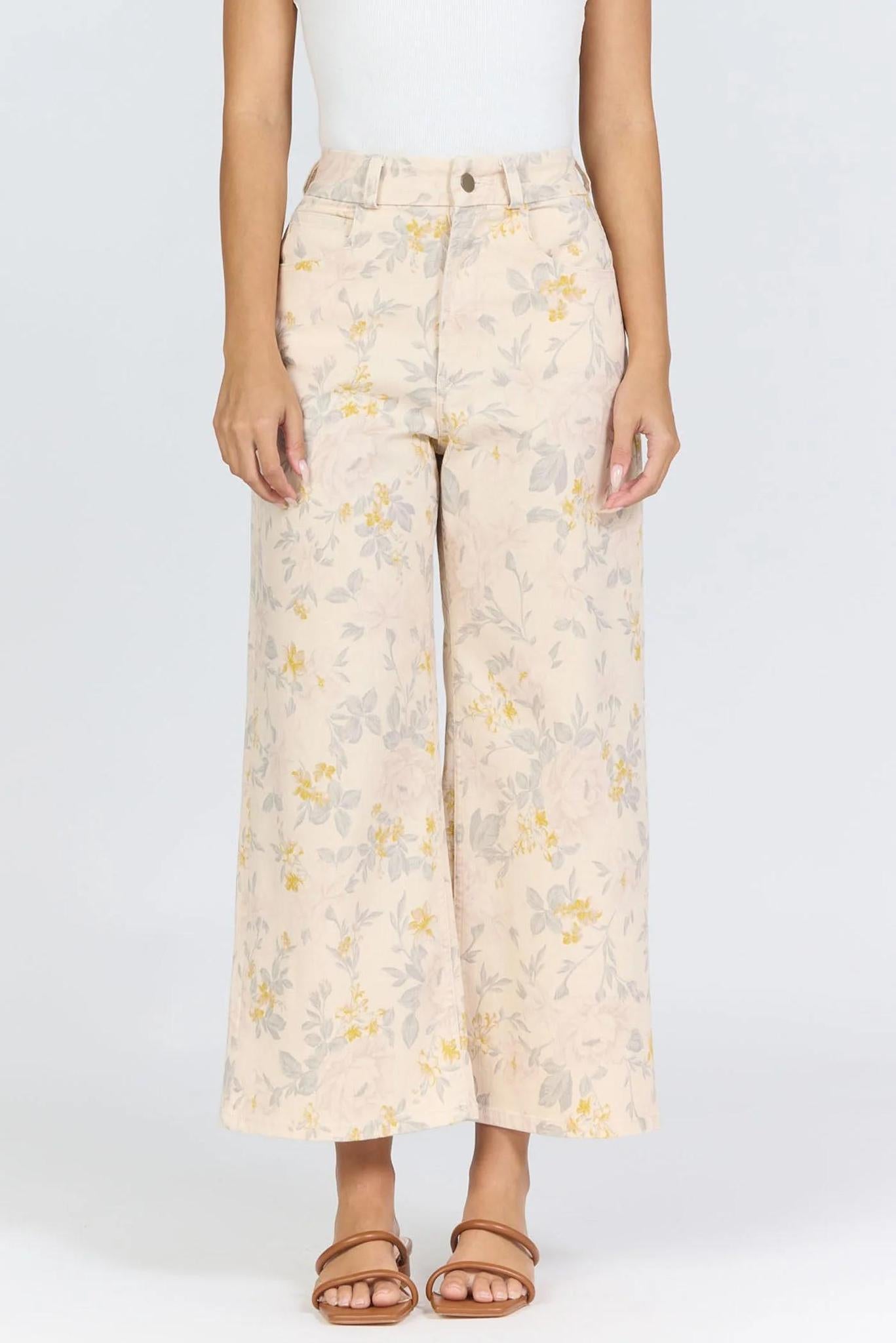 Audrey Denim- Tuscan Bouquet