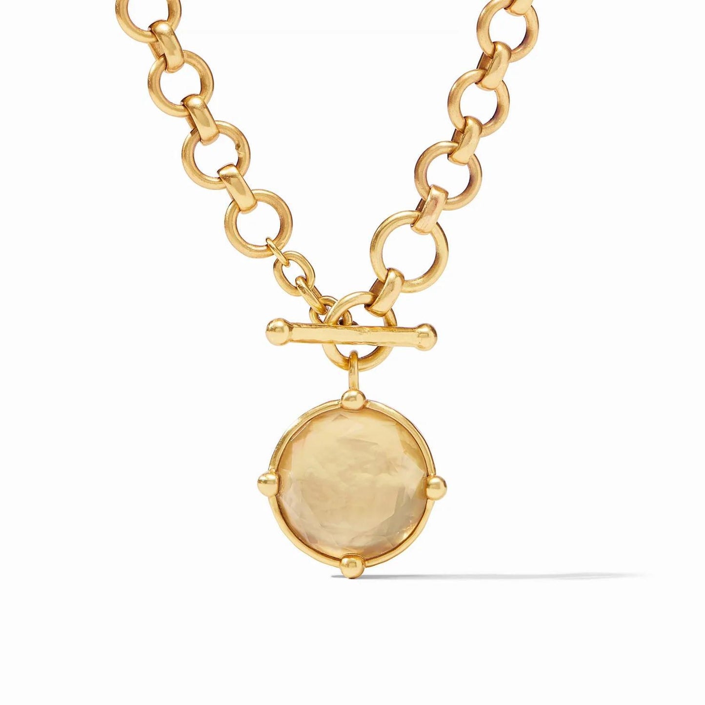 Honeybee Demi Necklace- Iridescent Champagne
