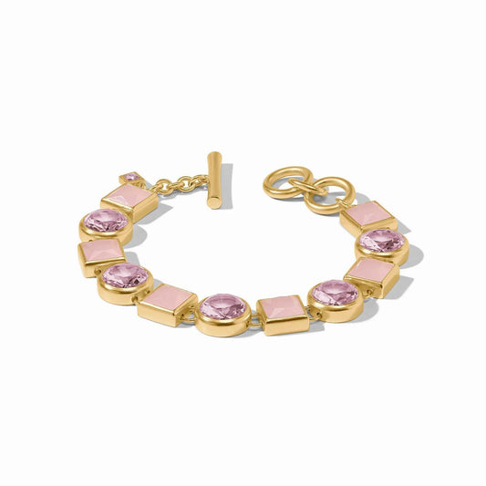 Jolie Tennis Bracelet- Rose