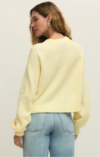 Coming Up Sweater- Pineapple