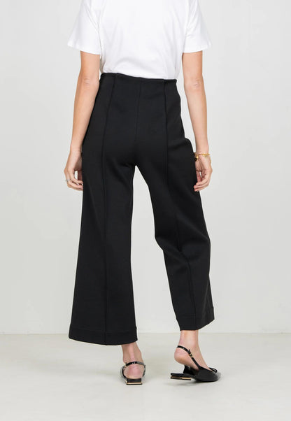 Cropped Piper Pant-BLK