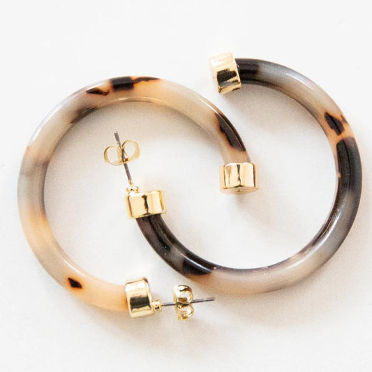 Midi Hoo Hoops- Tortoise