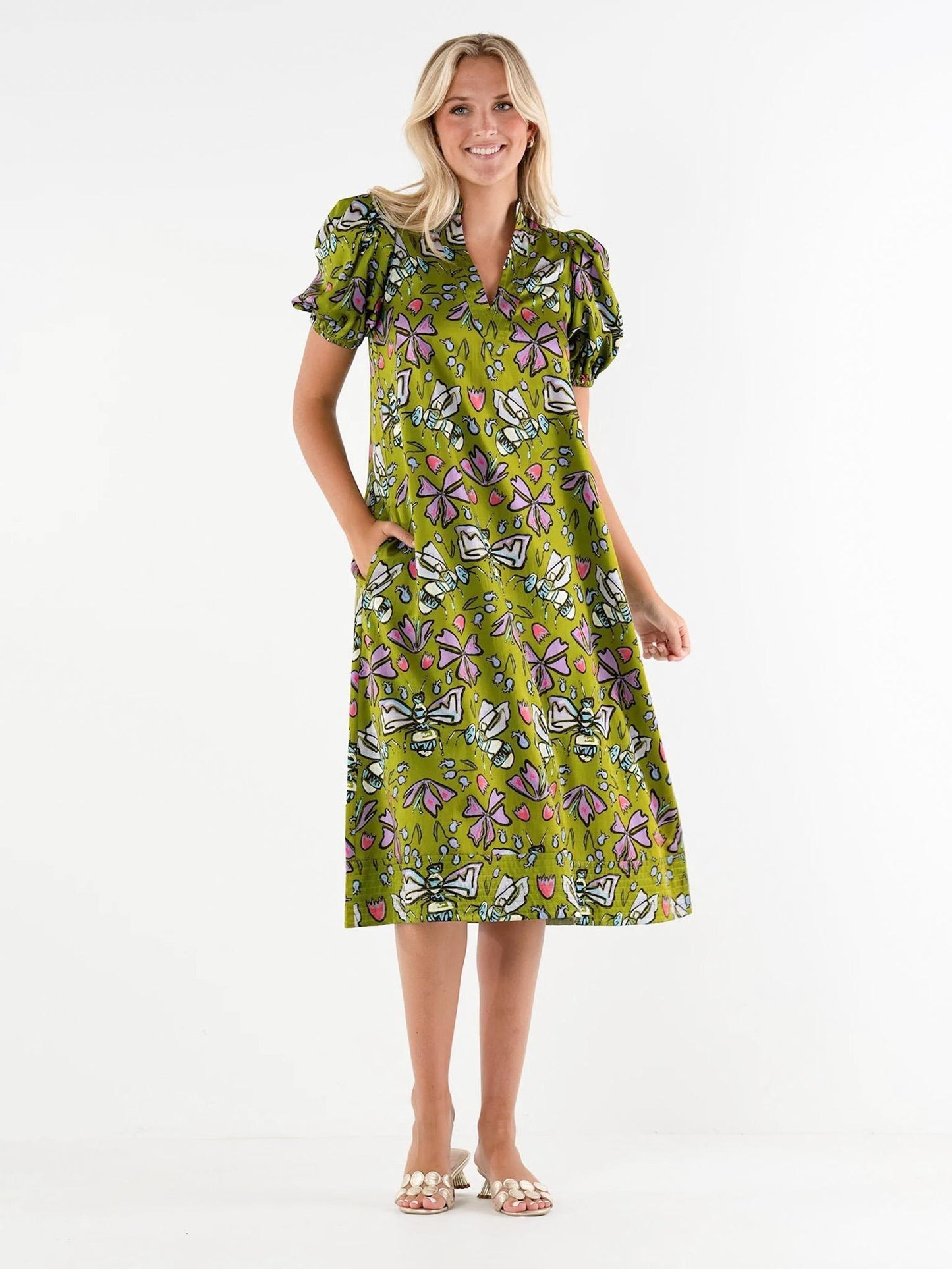Emily McCarthy Hampton Dress- Dutch Bee
