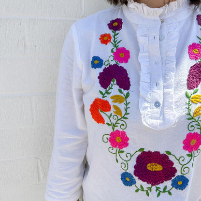 Juana Embroidered Top