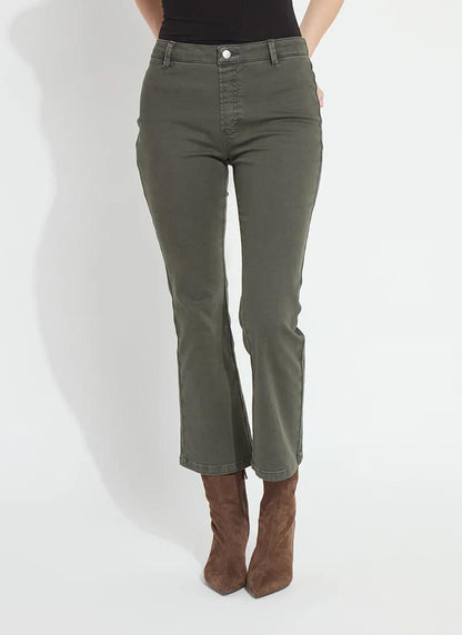 Ankle Estelle Ankle Flare Denim- Asutex